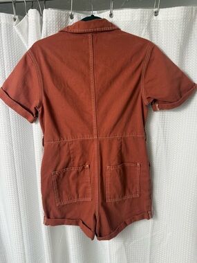 Topshop Burnt Orange Utility Romper